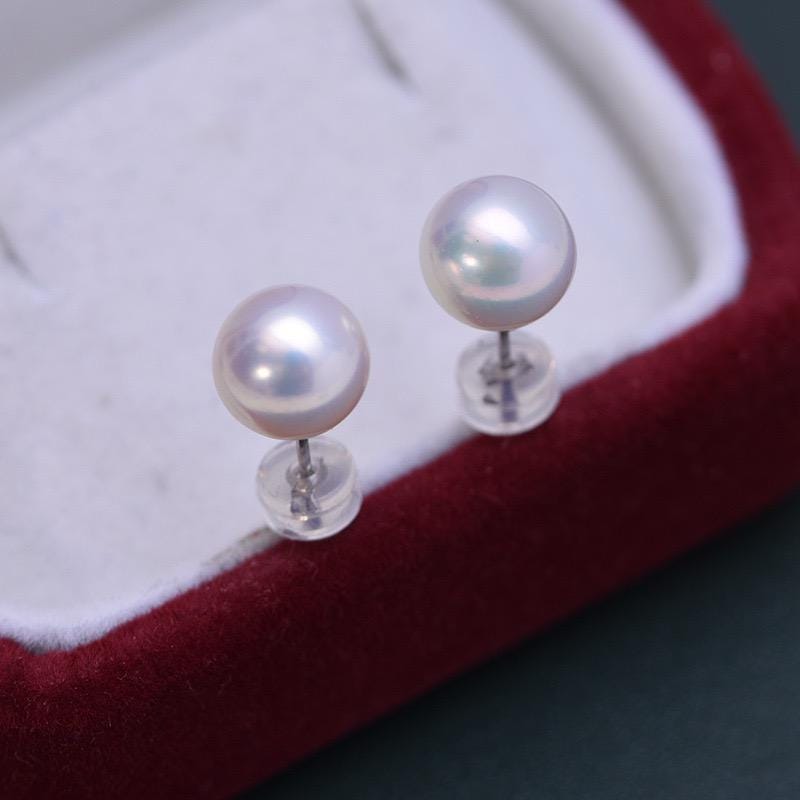 Freshwater Pearl Stud Earrings – AAAA+ Grade