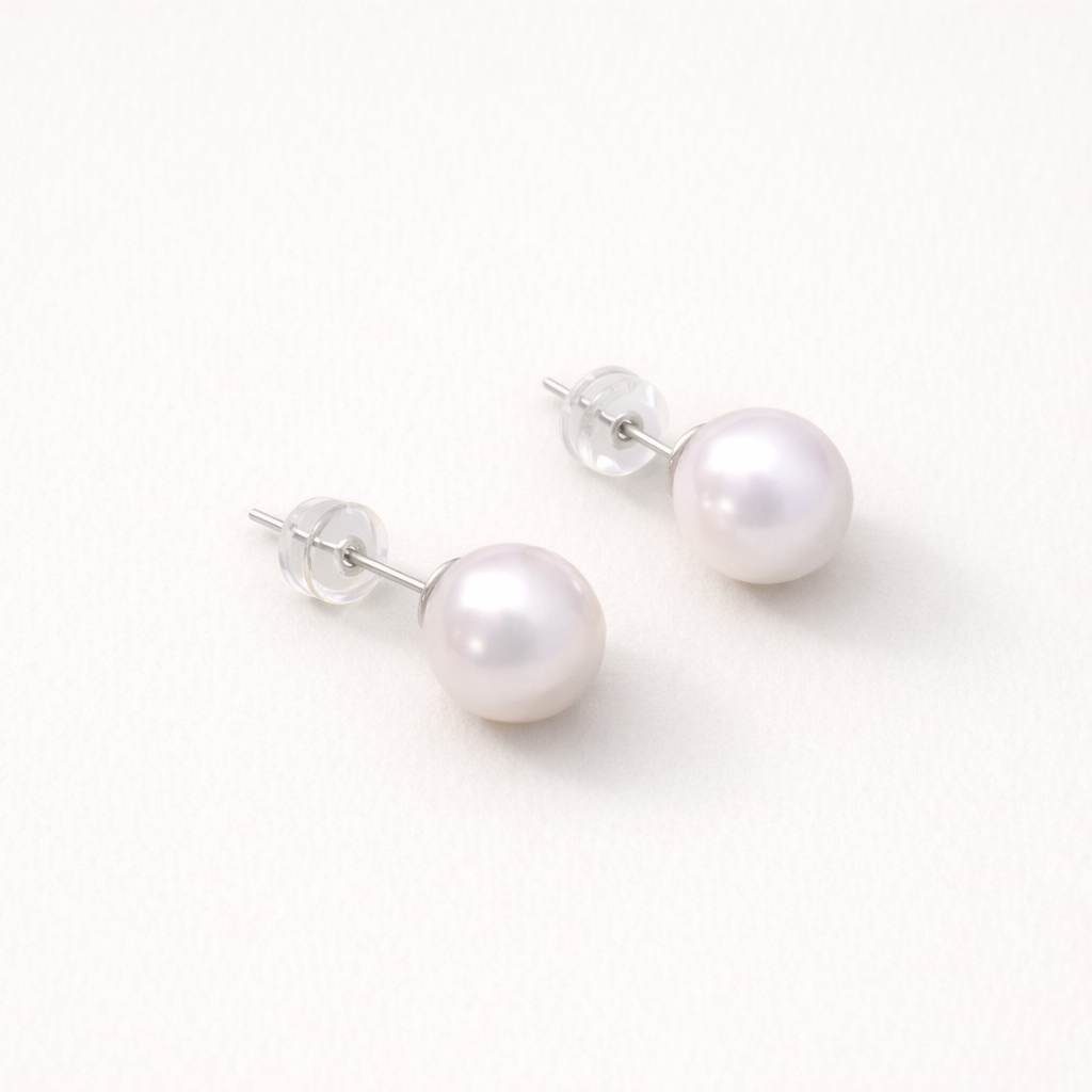 Freshwater Pearl Stud Earrings – AAAA+ Grade