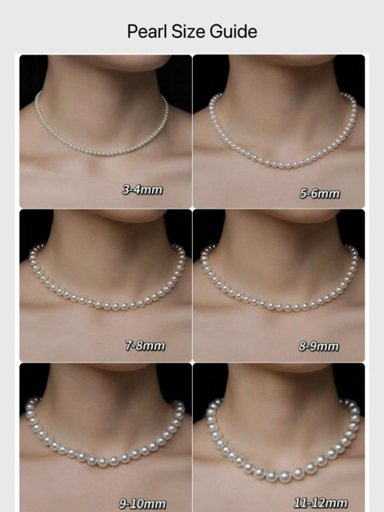 Aurora Starlight Pearl Necklace –Gold