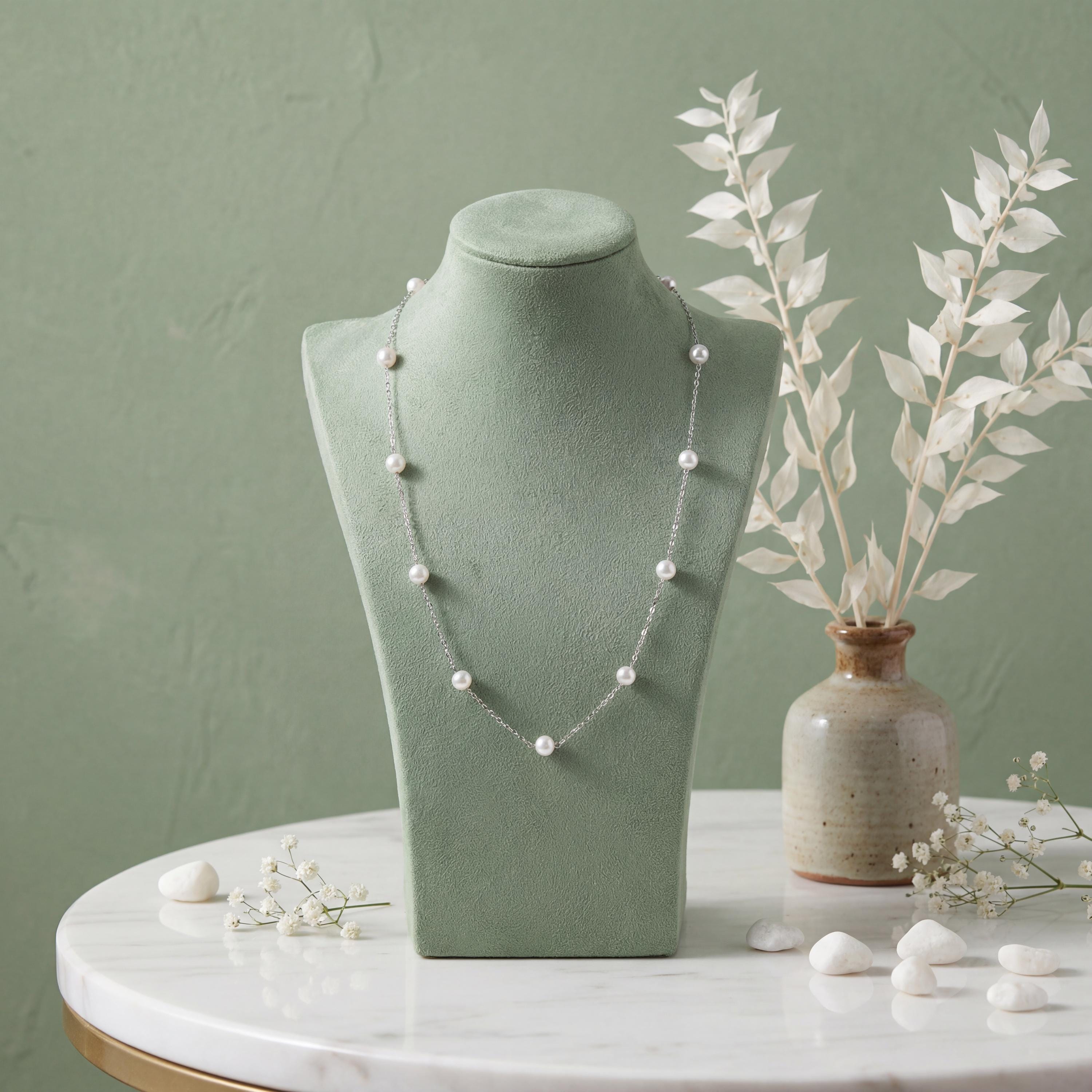 Aurora Starlight Pearl Necklace