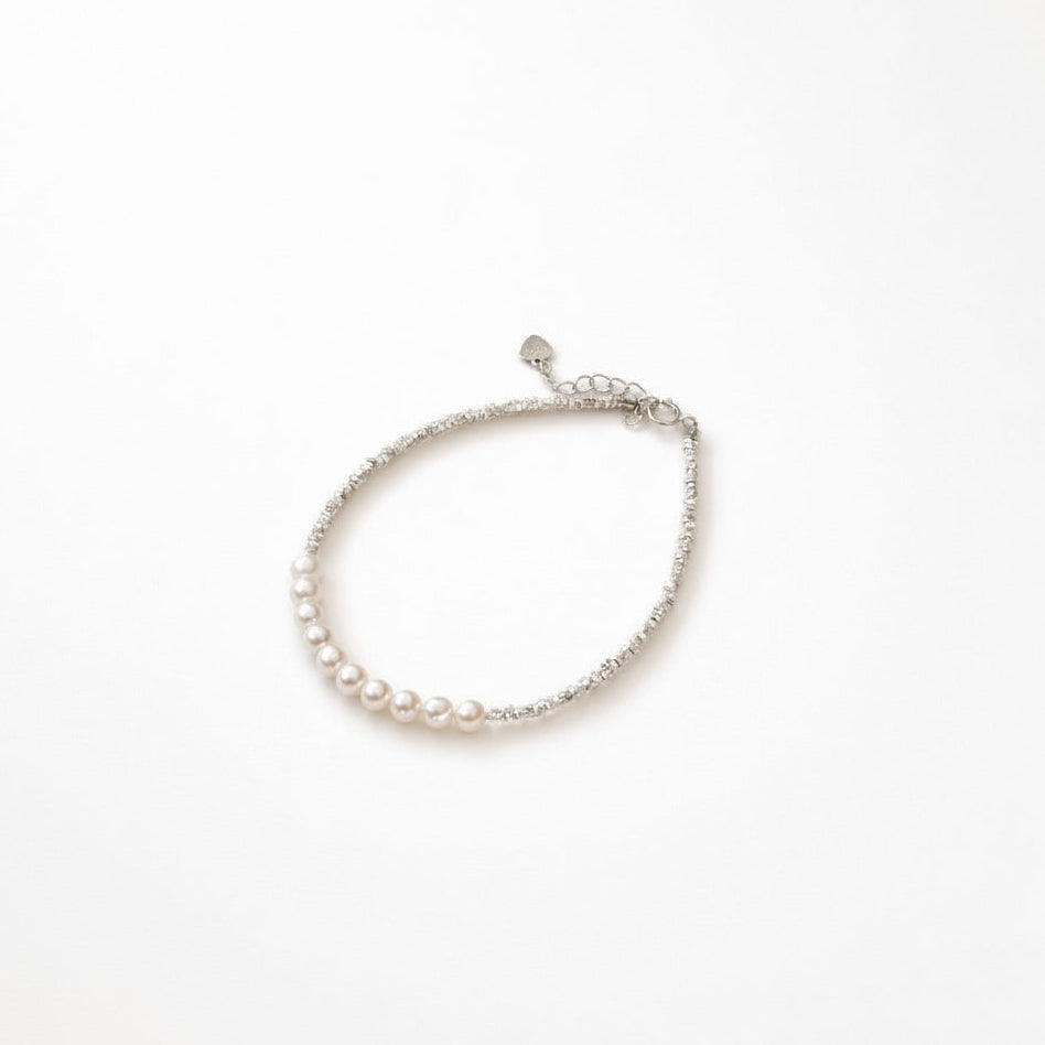 Aurora Pearl Bracelet – Freshwater Pearl & Sterling Silver