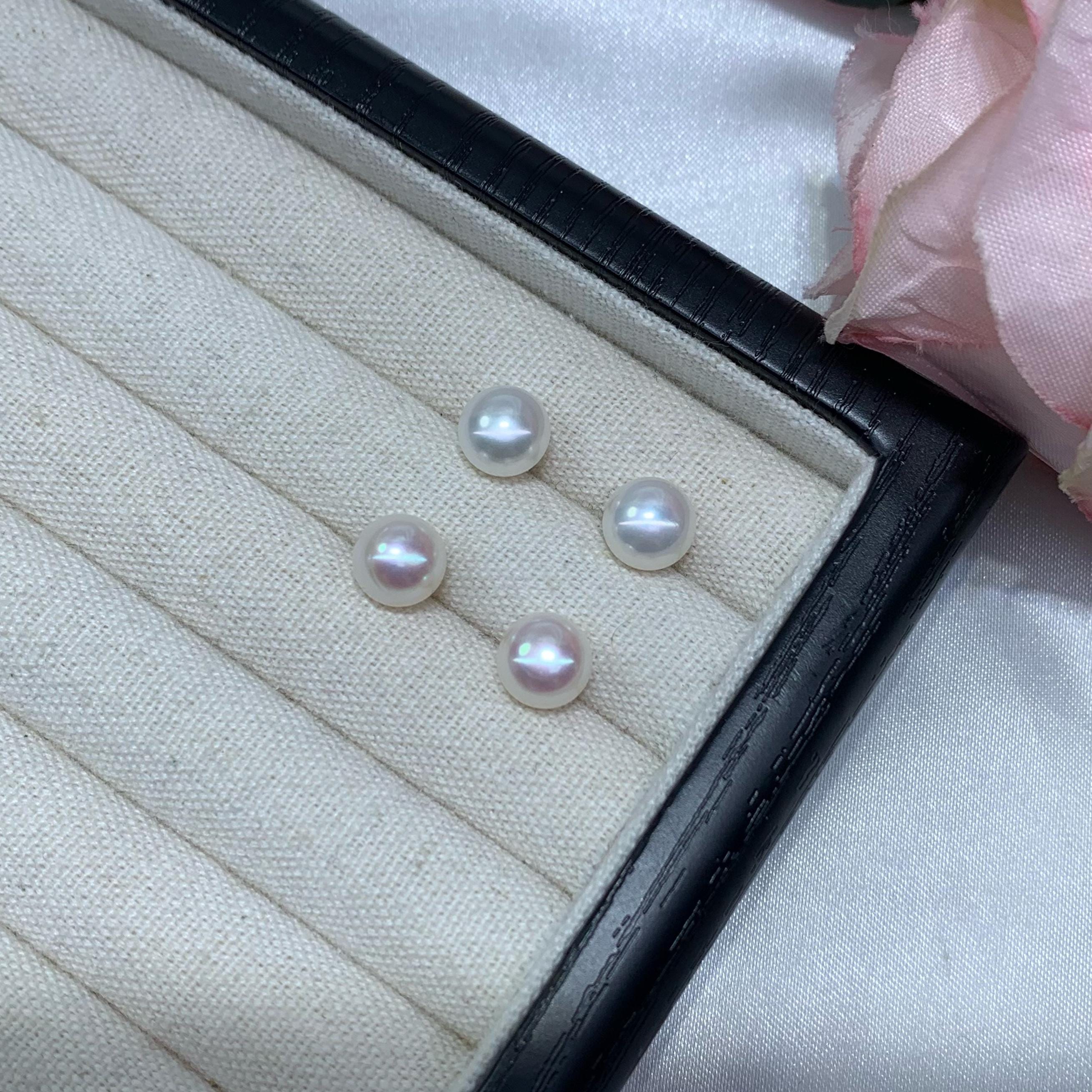 Freshwater Aurora Pearl Stud Earrings