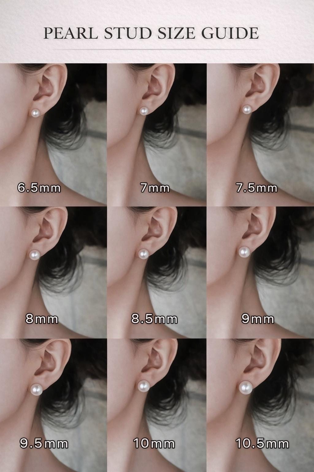 Natural Freshwater Aurora Pearl  Bow Stud Earrings